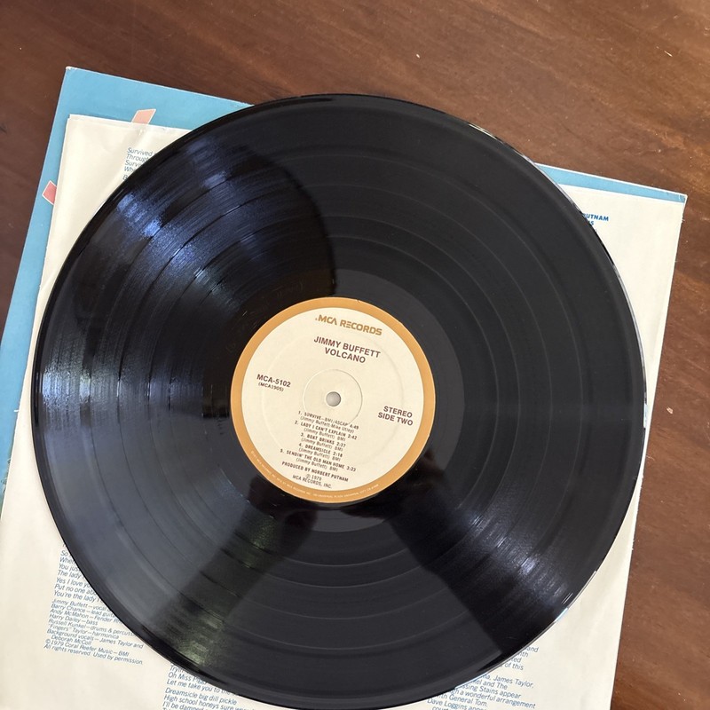 Jimmy Buffett Volcano LP/MCA Records MCA-5102 Gatefold 1979 gallery