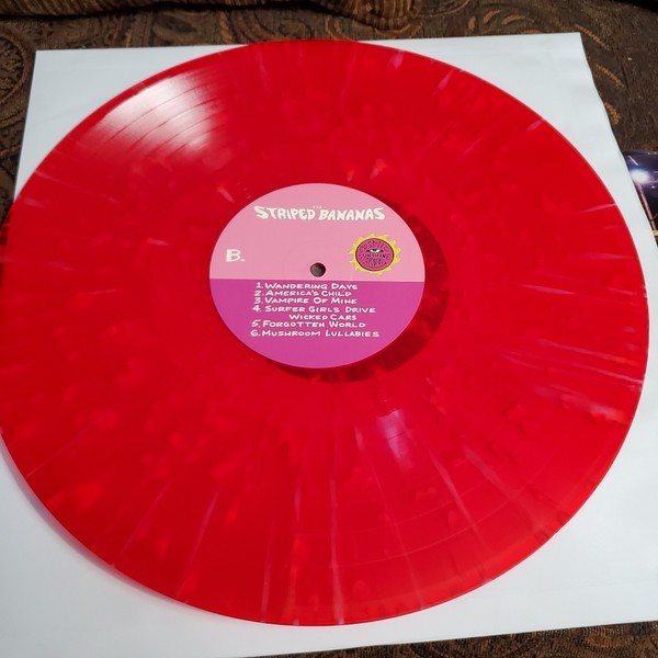 The Striped Bananas - Eternity Forest Vinyl - Psychedelic Rock Garage Rock Rare gallery