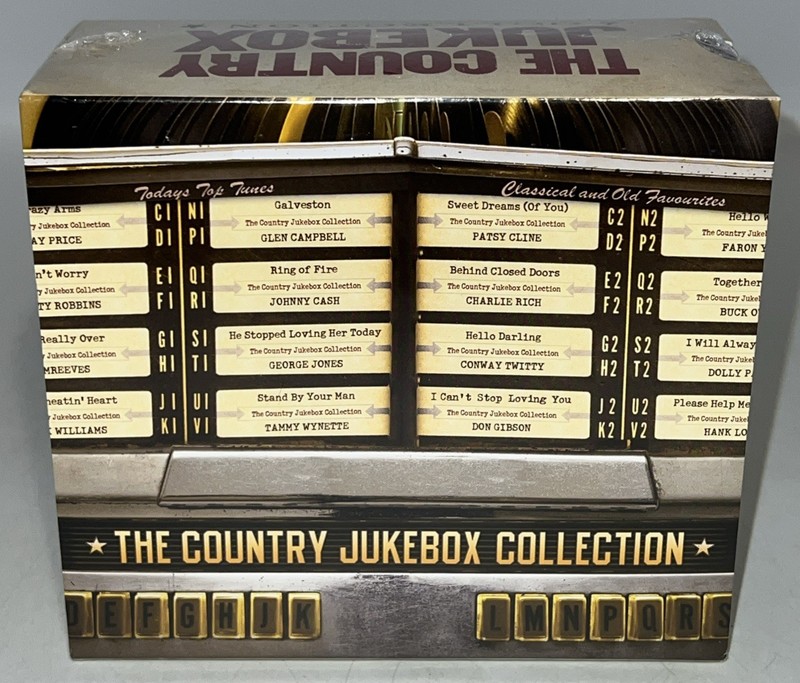 Country Jukebox Collection 10 CD Time Life Rhino 153 Tracks Brand New Box Set