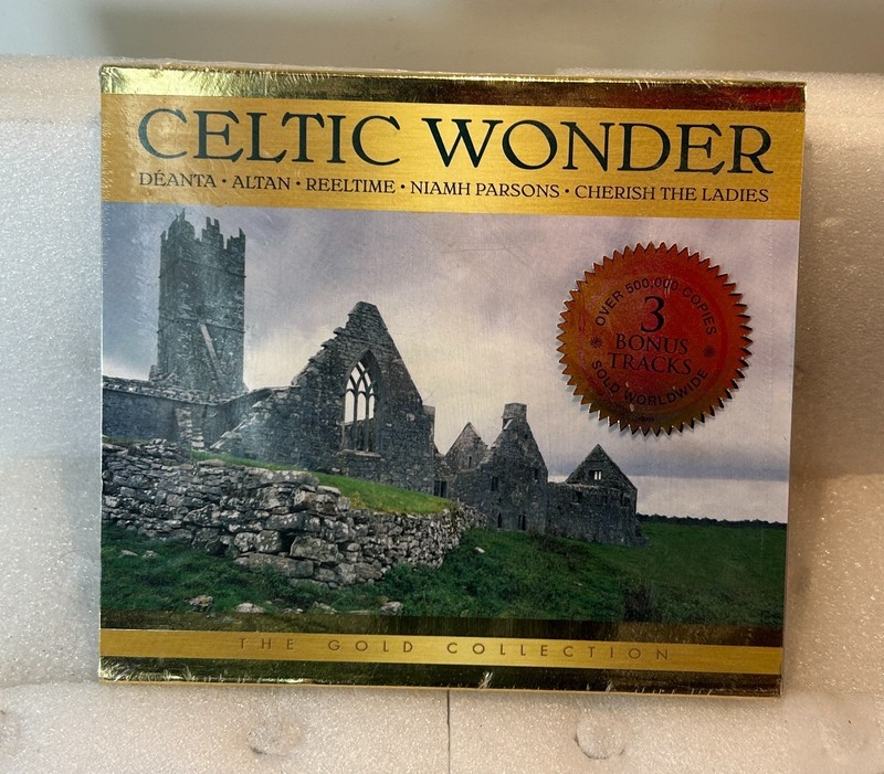 Celtic Wonder by Various – The Gold Collection (CD, 2009) W/ 3 BONUS, NEW SEALED