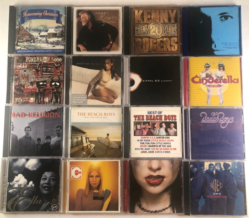 CD’s Pick Choose your own-Lot #19-Country, Rock, Rap, R&B and more-Combined S/H