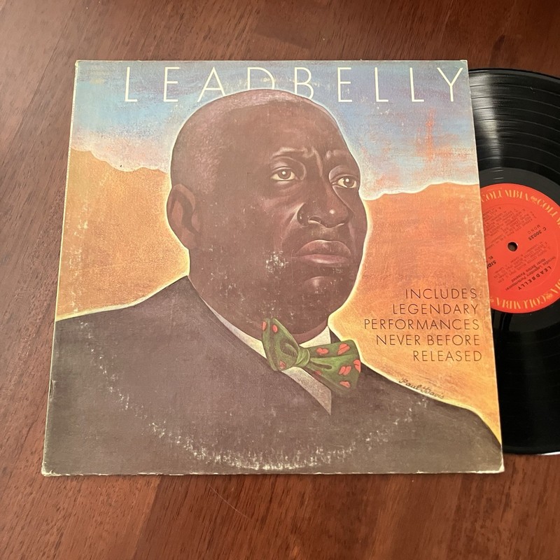 Leadbelly Newly Discovered Recordings Columbia LP Blues Excellent Condition