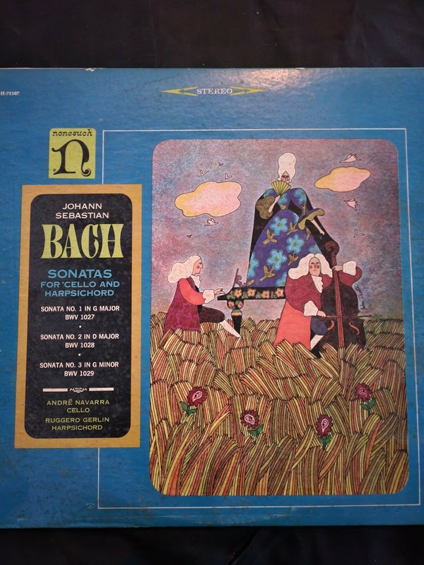 Johann Sebastian Bach Sonatas for Cello and Harpsichord album