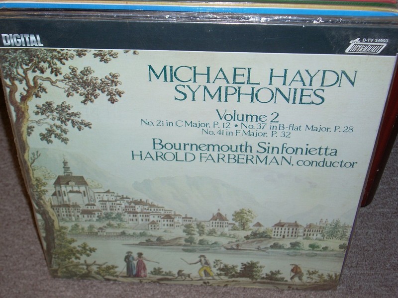 FARBERMAN / HAYDN symphonies no 21 & 37 & 41 vol 2 ( classical SEALED turnabout