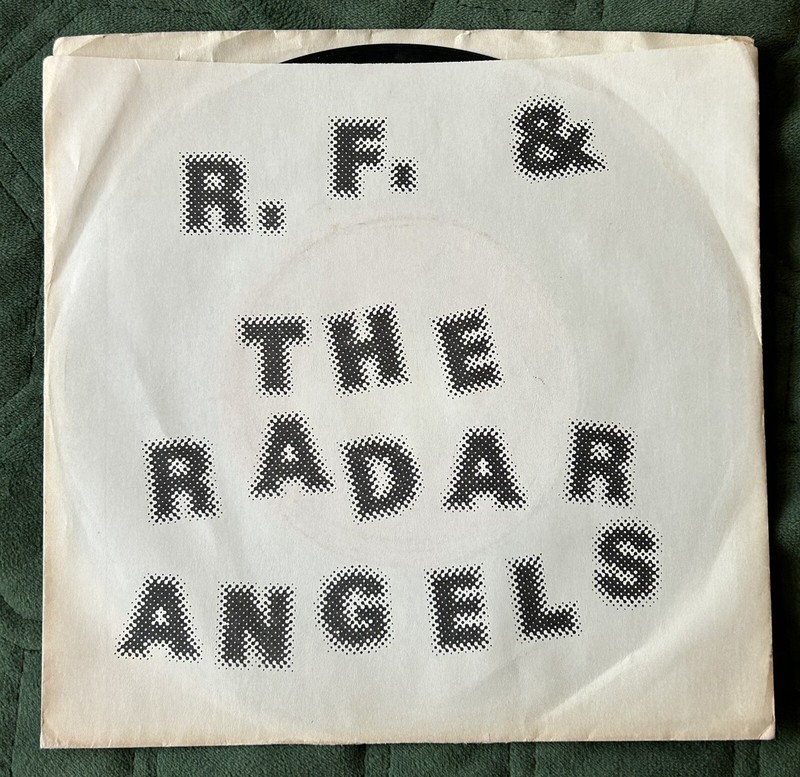 RARE R.F. & The Radar Angels Vinyl Record 45 Brendan O’Brien MINT 1981