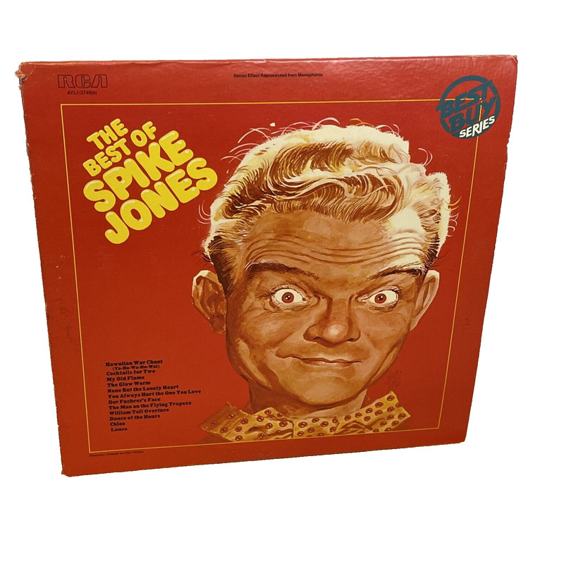 Spike Jones The Best Of Spike Jones (Vinyl, 1965) RCA AYL1-3748(e) VG+ LP Record