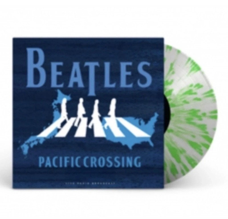 The Beatles – Pacific Crossing 1964 – 1966 LP 12″ Green Splatter Vinyl Record