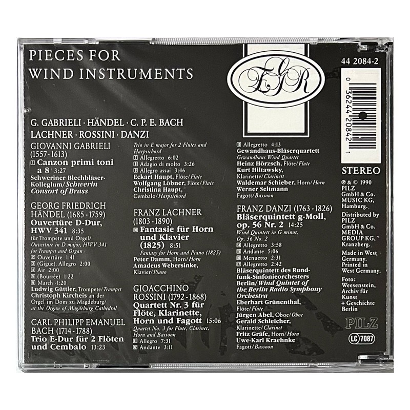 East German Revolution: Pieces For Wind Instruments (CD, 1990) - NEW SEALED gallery