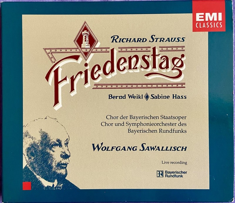Richard Strauss: Friedenstag – Wolfgang Sawallisch CD Box Set 1999 EMI Classics