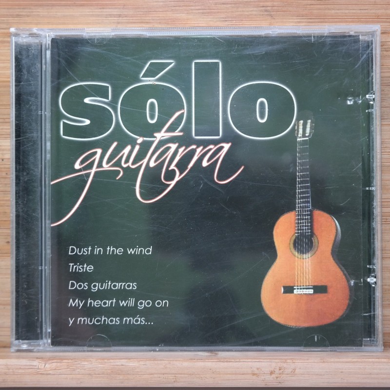 Solo Guitarra CD 2006 Instrumental Latin Acoustic Hits Prodisc Mexico