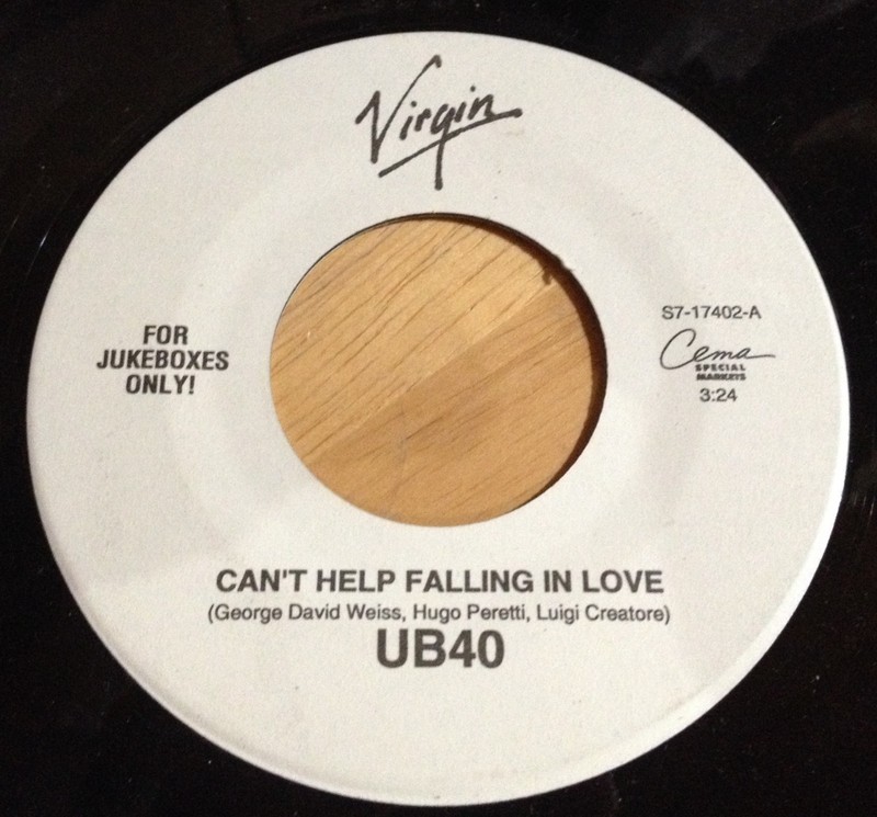 UB40 45 Can’t Help Falling In Love / Jungle Love