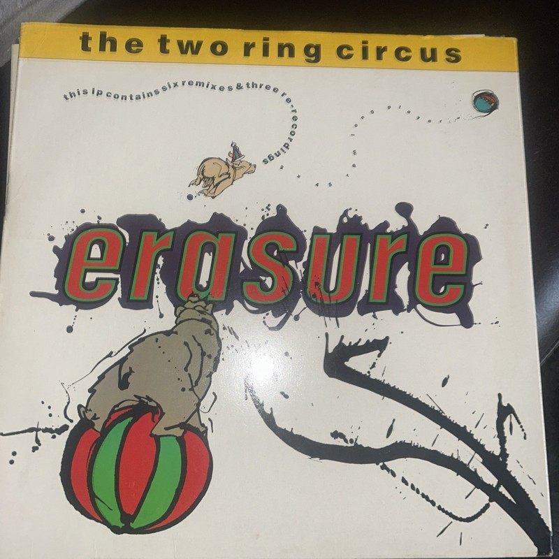 Erasure – The Two Ring Circus, 2×12″, (Vinyl) VG+ / VG+ Condition