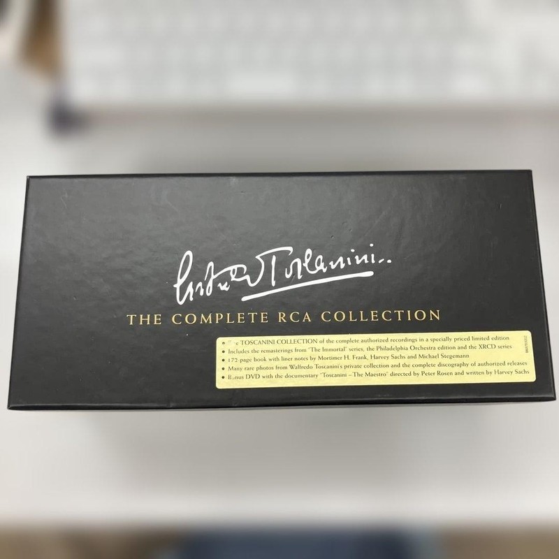 ARTURO TOSCANINI THE COMPLETE RCA COLLECTION CD Box Set Classical Collector's gallery