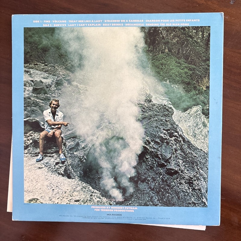 Jimmy Buffett Volcano LP/MCA Records MCA-5102 Gatefold 1979 gallery