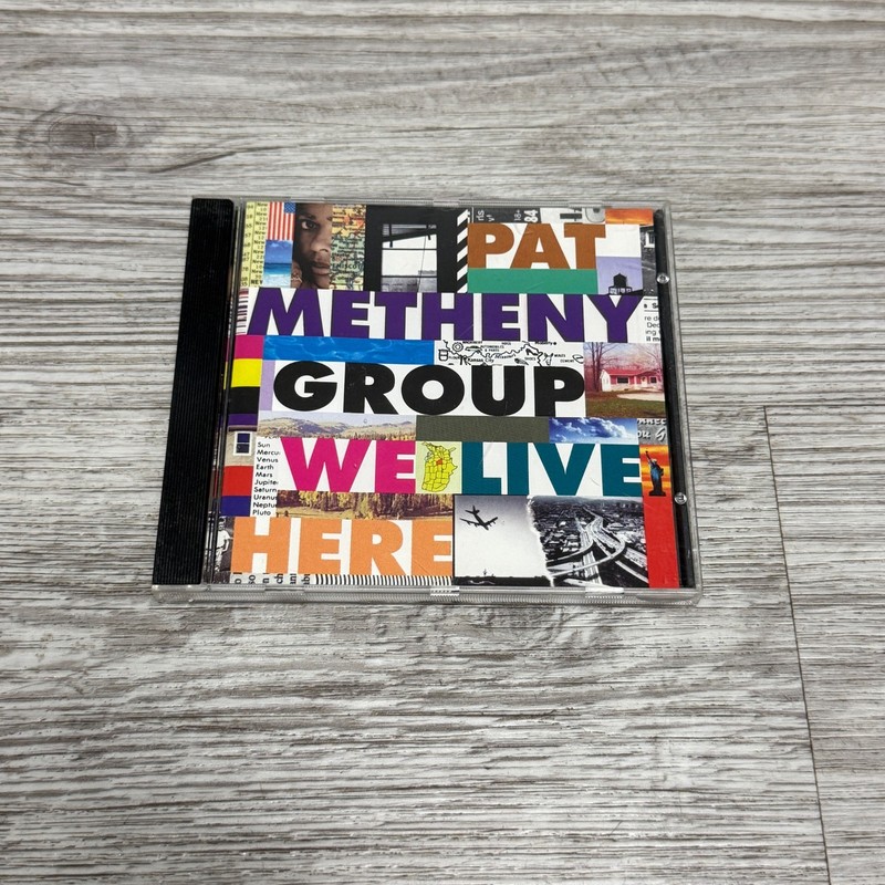 Pat Metheny Group – We Live Here CD USED Geffen Records 1995 Tested
