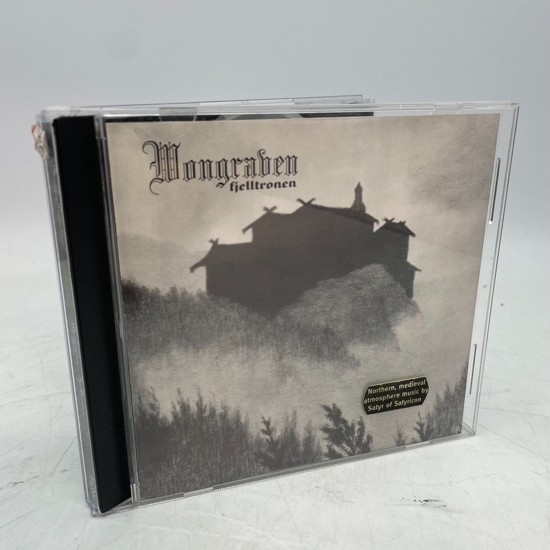 Wongraven ‎Fjelltronen CD Album Norway 1995 OG Edition VG+/VG+ Dungeon Synth