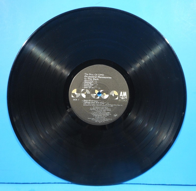ORCHESTRAL MANOEUVRES IN THE DARK THE BEST OF OMD 1988 PLAYS GREAT! VG+/VG!!A gallery