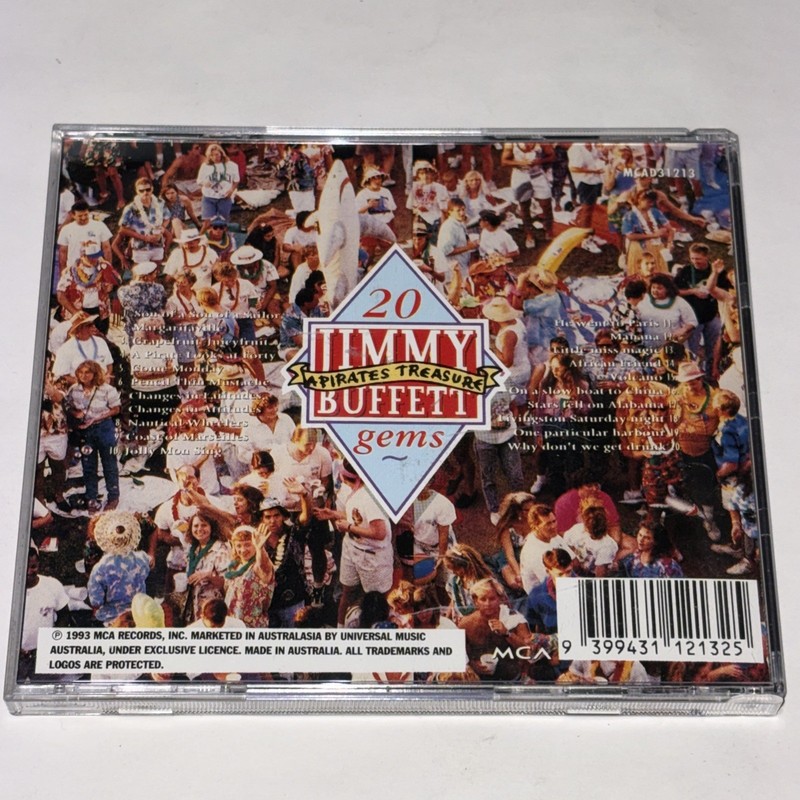 Pirate's Treasure: Best of (Aus) by Jimmy Buffett (CD, 1999) gallery