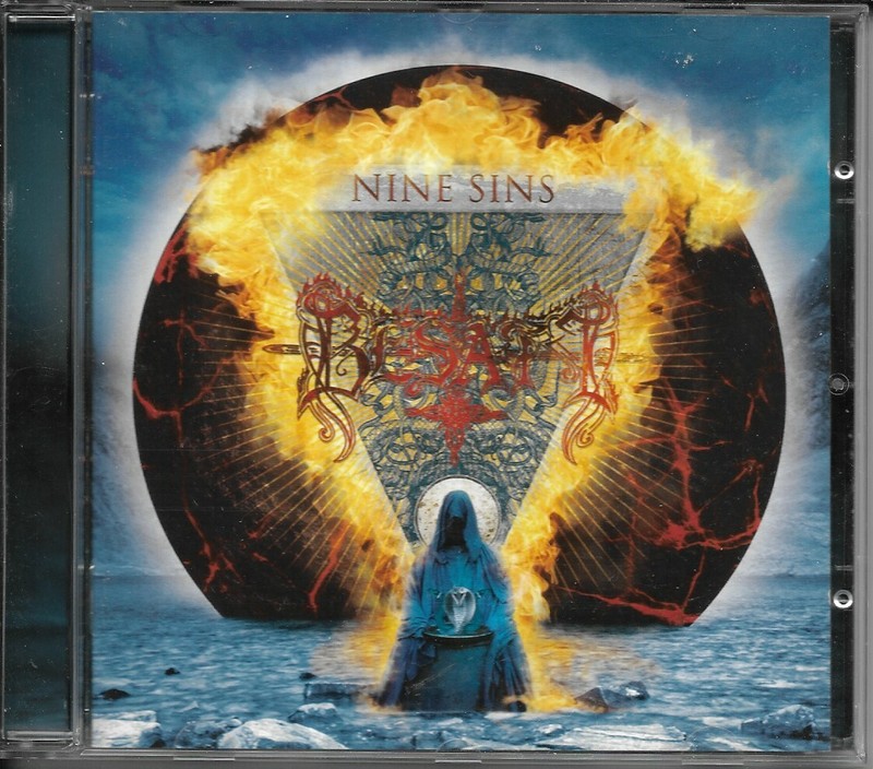 BESATT-NINE SINS-CD-black-metal-marduk-behexen-massemord-black altar-moontower