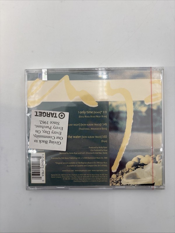 Only Time Audio CD Enya VG+ 9 42420-2 Sealed gallery