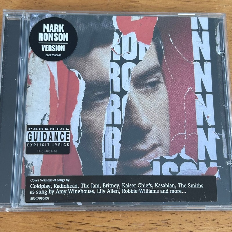 Mark Ronson – Version CD 2007 Covers Amy Winehouse Lily Allen Pop Funk Sony BMG