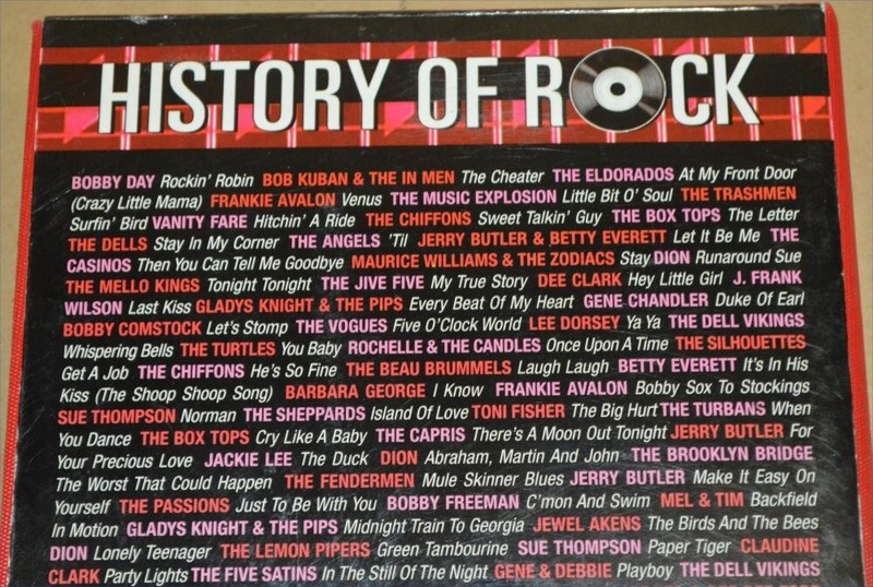 History of Rock: 2 Decades of Chart-Topping Hits 1953 To 1973 CD Set gallery