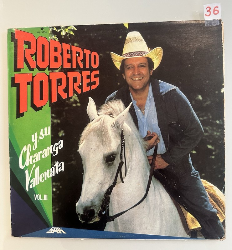 ROBERTO TORRES Y SU CHARANGA VALLENATA -VOL III- MEXICAN LP CUBAN SON