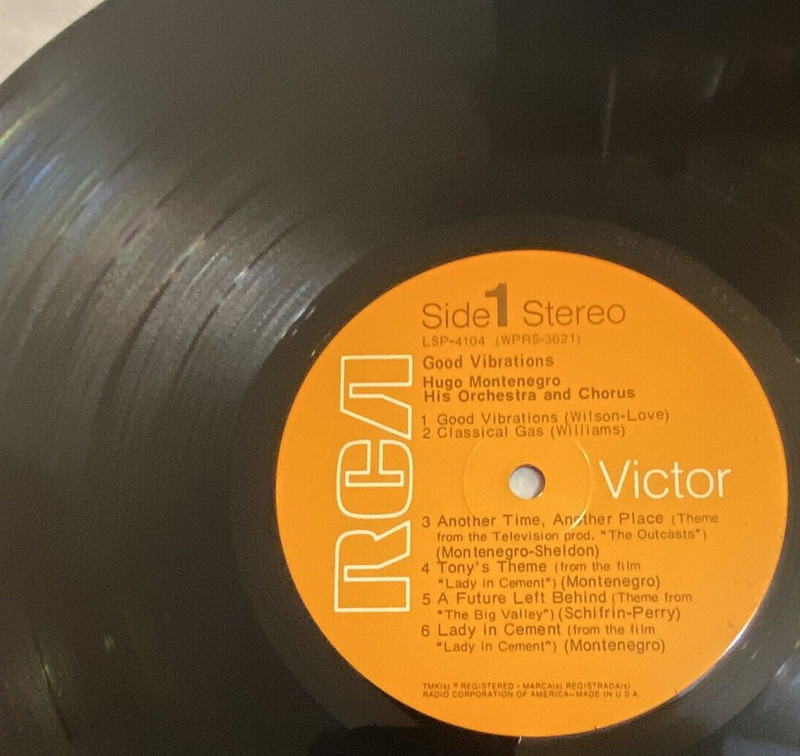 2 HUGO MONTENEGRO Moog NEIL DIAMOND COVERS Synth PSYCH Space Age Pop 60-70s gallery