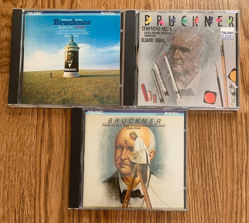 Bruckner: 6 Symphonies (0,00,3,4,6,7 – 6 CDs) Inbal Frankfort Radio Sym Orch