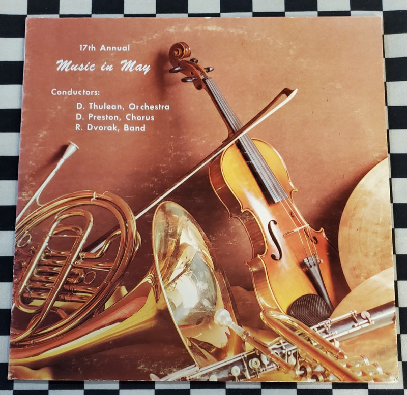 17th Annual Music In May LP by Pacific University vinyl VG 21637 Century Records