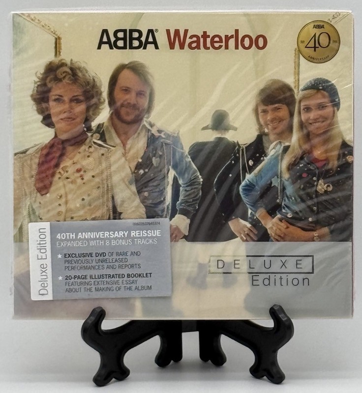 ABBA Waterloo Deluxe Edition CD & DVD Digipak 40th Anniversary Import Brand New