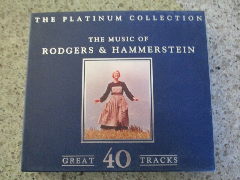 Rodgers & Hammerstein – 40 Track Platinum Collection – UK 2 CDs Near Mint $3.95
