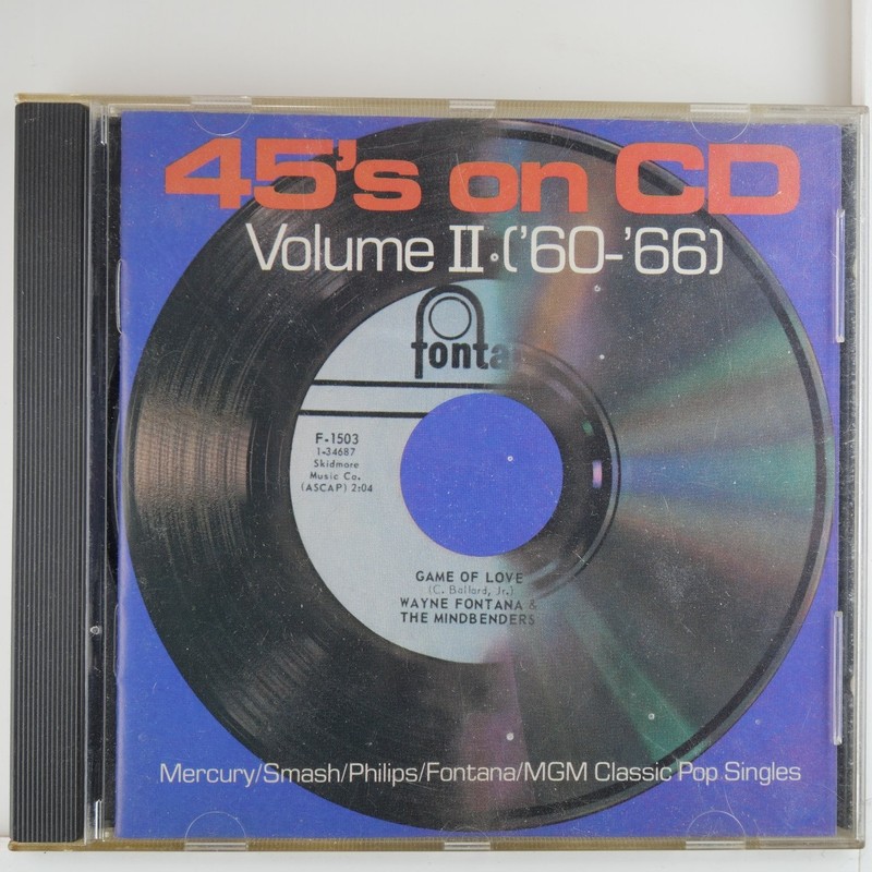 45’s On CD Vol II (’60-’66) 1997 Pop Rock Mercury/Fontana/MGM