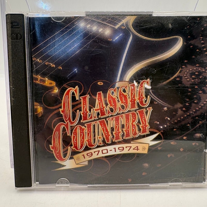 Classic Country 1970-1974 Time Life 2 CD Set Sony Music Compilation R808-04