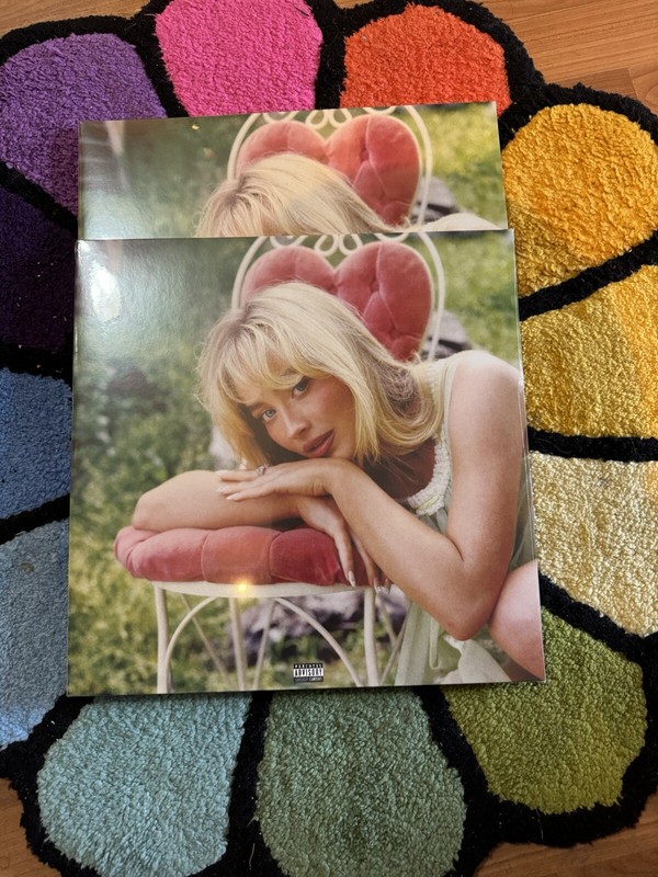 Sabrina Carpenter Short n’ Sweet Alternate Cover LP Made in Germany Sticker