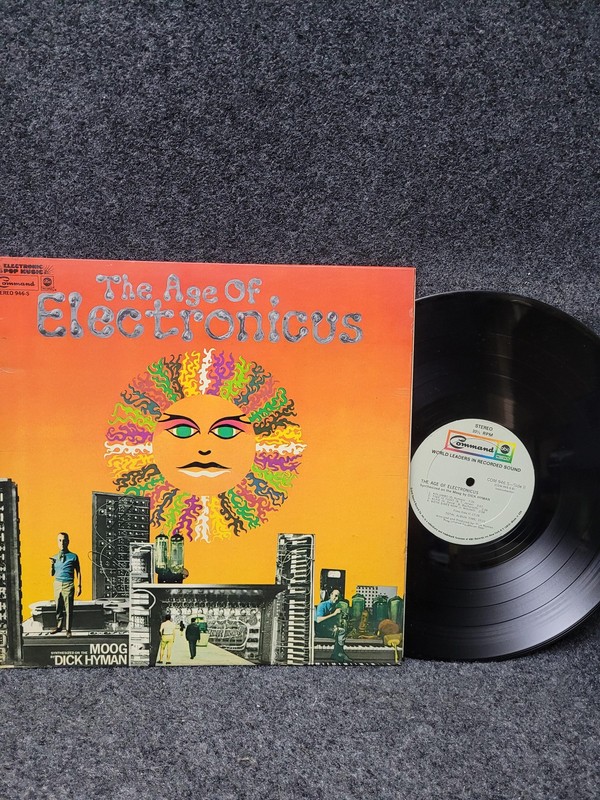 Vintage Dick Hyman Vinyl LP The Age Of Electronicus 1969 Moog Pop Electronic