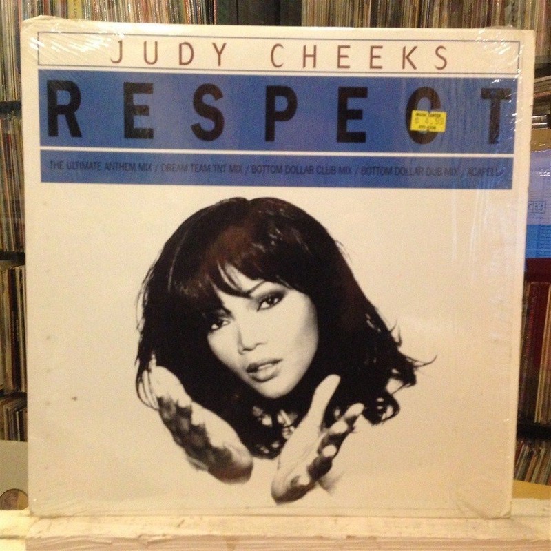 [EDM]~NM 12″~JUDY CHEEKS~The DREAM TEAM~Respect~[x5 Mixes]~[1995~EMI Issue]