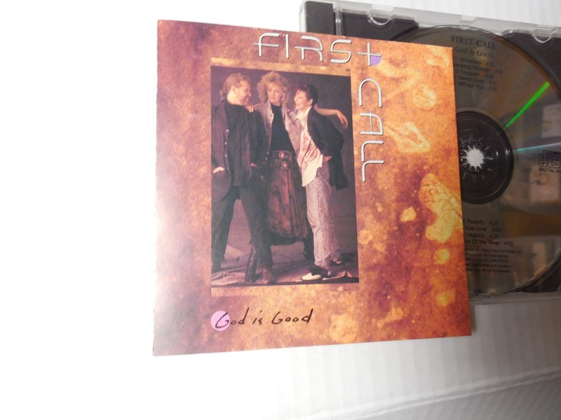 First Call God is Good CD OOP Tested Signed 1989 Word Christian Faith