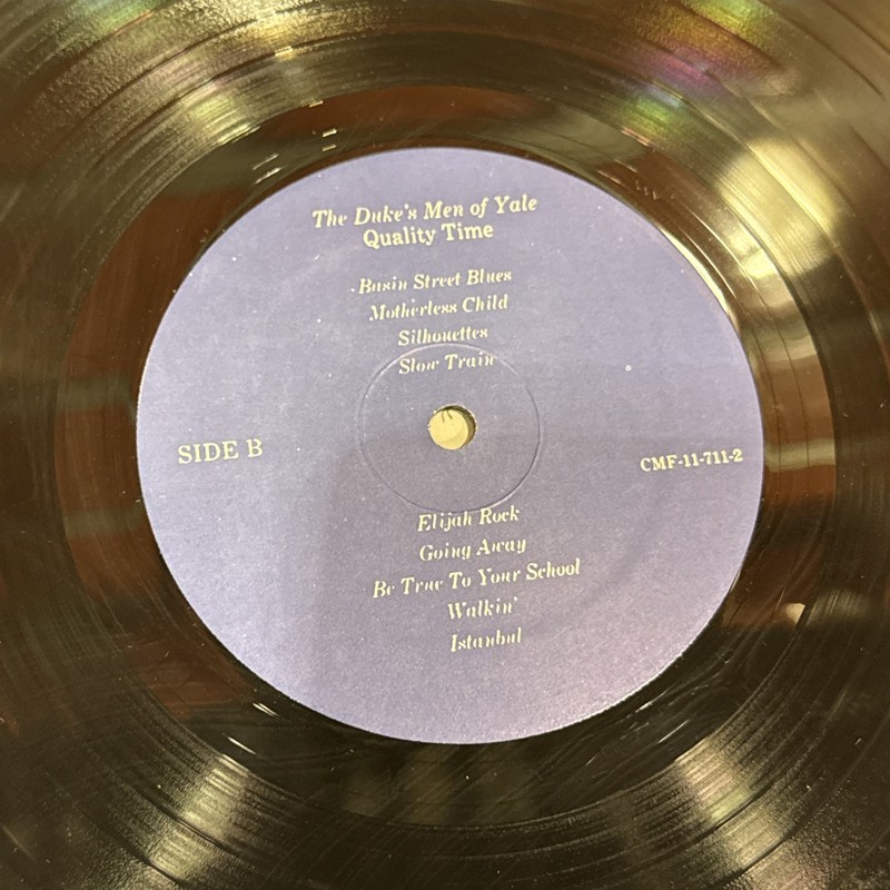 The Duke's Men Of Yale Quality Time 33rpm 12" LP Vinyl Record Album gallery