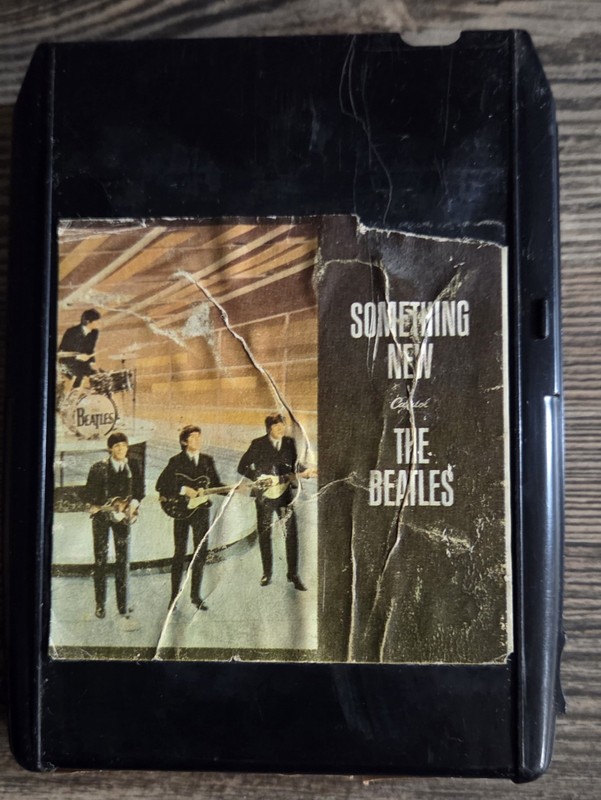 The Beatles «Something New» Capitol Pink Label, Black Shell w New Foil, Foam Pad