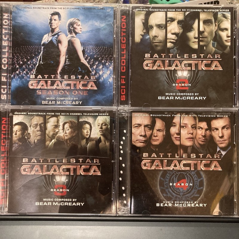 Battlestar Galactica Original Soundtrack Seasons 1-4 with Daybreak Bear McCreary