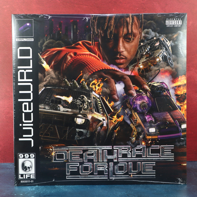 Juice WRLD Death Race for Love 2-LP Black Vinyl Interscope Records 2019 Sealed