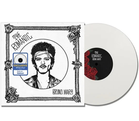 Bruno Mars – The Romantic – White Vinyl LP Walmart Exclusive New Sealed