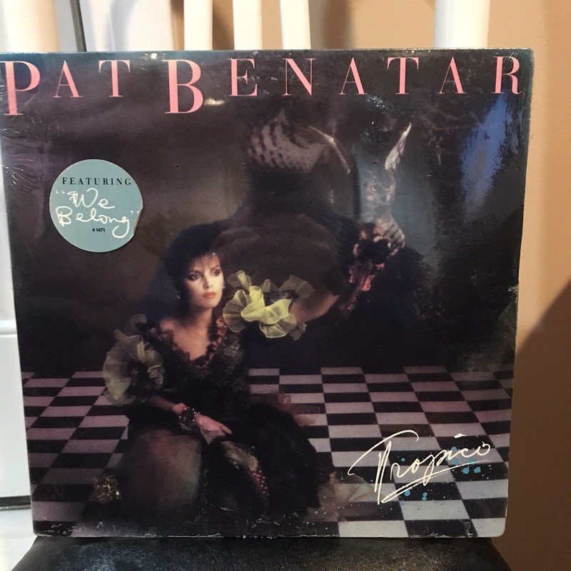 Pat Benatar «TROPICO» 1984 LP – SEALED MINT RARE Certificate Of Authenticity