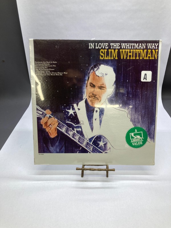 Slim Whitman In Love The Whitman Way Vinyl LP 1982 Liberty Record LN-10186