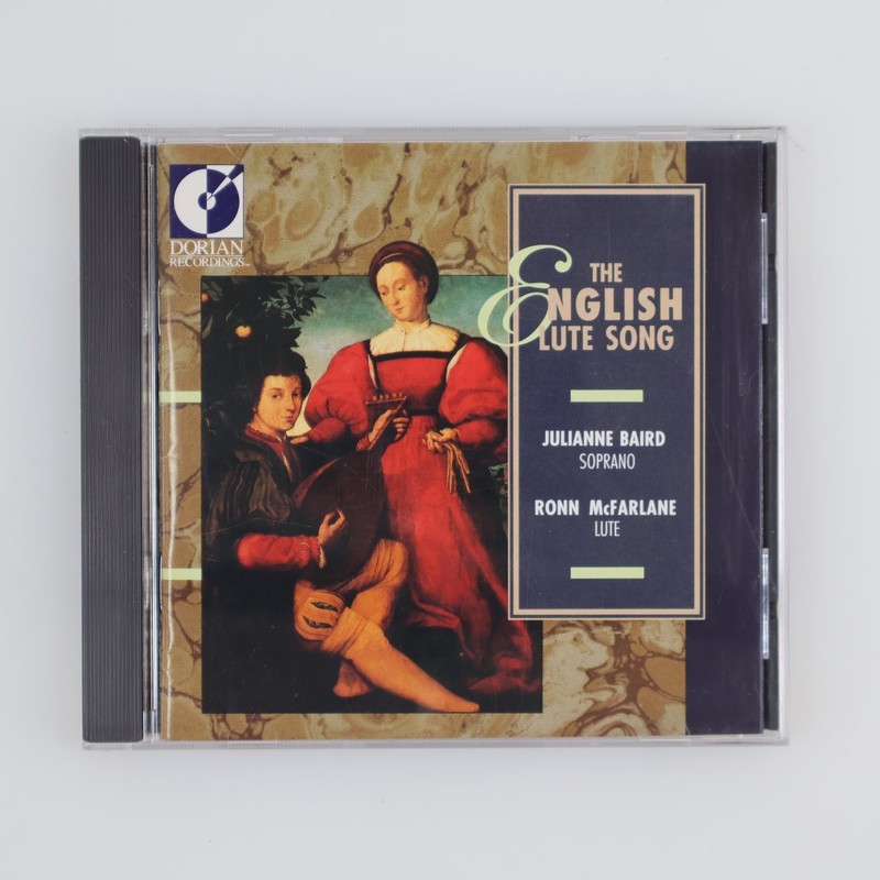 Julianne Baird & Ronn McFarlane – The English Lute Song CD 1988 Classical Dorian