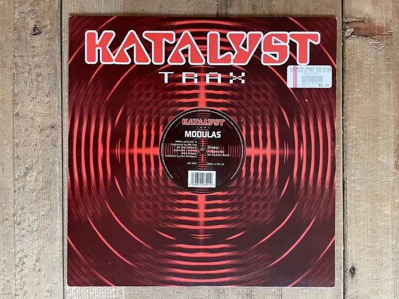 Modular: Shake vinyl 12” VG+ 2000 Katalyst Trax KAT 004 UK Import Equinox Remix