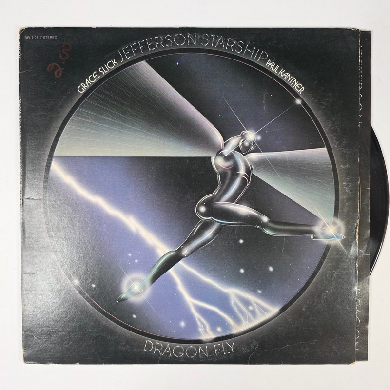 Jefferson Starship – Dragon Fly LP Record 1974 Grunt Rock Stereo 33⅓ RPM