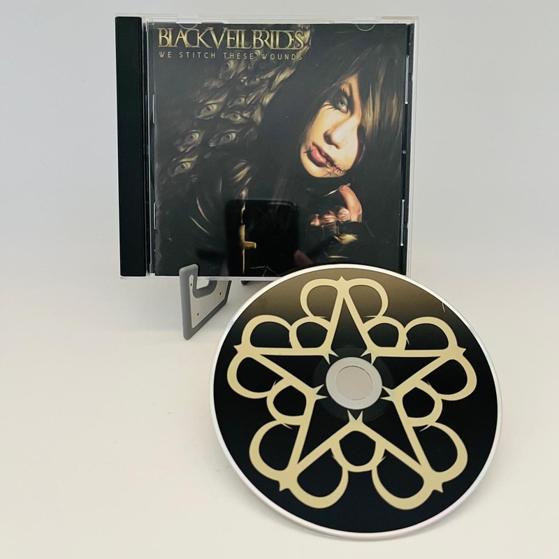 Black Veil Brides: We Stitch These Wounds CD 2010 VERY RARE OOP VG++ DISC