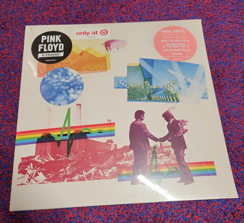 Pink Floyd – 8 Tracks (Limited Exclusive Pink Color Vinyl LP) Brand New – Sealed